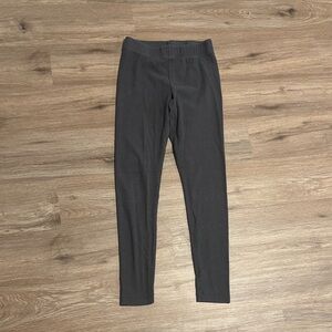 Old Navy Dark Gray Ribbed Leggings
